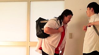 Amateur Asian Japanese Teen Gang Facial
