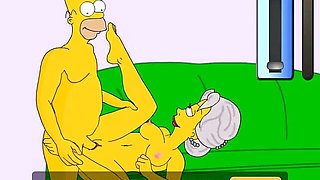 Homer's Happy Chance - Sex POV Cartoon P70 by Misskitty2k