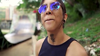 Casting Girls On Medellin, I Met This Amazing New Girl - Val Succubus And Miura The Bull