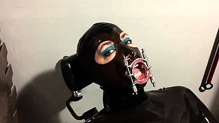 pleasing fetish anal actions with latex and bdsm