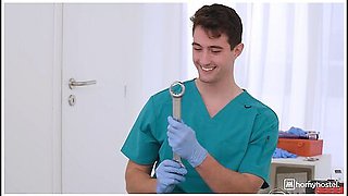 Nurses Have Anal Threesome And Creampie In The Break Room Part 1 With Athena Fleurs, Jimmy Bud And Eden Ivy