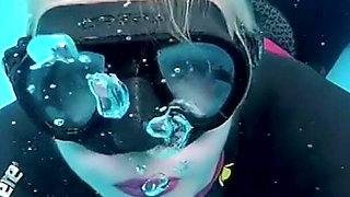 Underwater Wetsuit JOI in My Private Pool