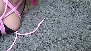 Lilly & Latina in: Two Beautiful Girls Play Bondage Games, as Lilly Found Latina's Secret Toys Box