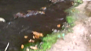 Encounter with a Stranger at a Waterfall Ends in Sex.