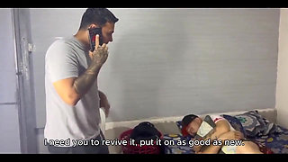 My Compadre Is Very Sick so I Brought Him a Whore Nurse to Cure Him - in Spanish, Subtitled in English.