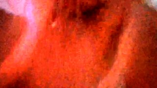 Amateur blonde babe masturbates on cam