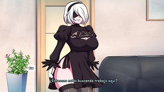 Epic anime gaming with Nier Automata's voluptuous booty