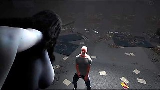 Ghost Sex Story: Asian Anal Fuck with Extreme Squirting Orgasms in 3D Animation