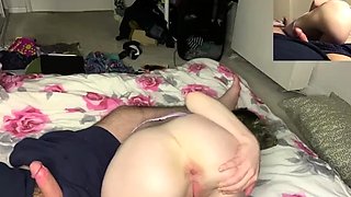 Zara Lee XoX - Reluctant Daughter Sucks Mummys Man