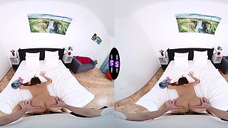 Pervert guy fucked Claudia Colt with shaved pussy in pov