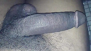 Young Bull Jacking Big Black Dick