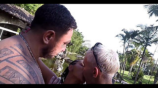 My Friend Offered His Wife and We Fucked Her Outdoors in Front of the Cuck!