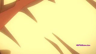 Steamy Hentai Anime Couple Intimate Bedroom Moments