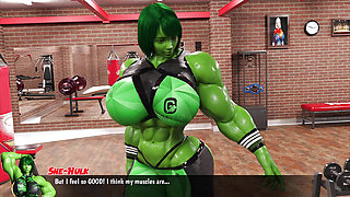 Extreme Muscle Domme Goddess
