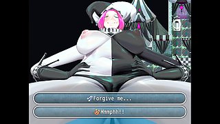 Big booty anime girls in wild hentai action