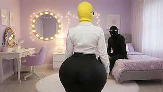Petite Big Ass Stepsister Twerking in the Bedroom
