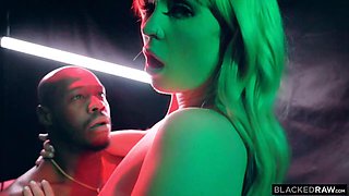 BLACKEDRAW Tiny Blonde Cutie Lilly Bell Lives Out Her Secret BBC Desires: Porn