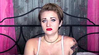 Stacked brunette goes solo toys and masturbation