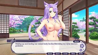 Kiara's wild My Ara Ara adventure episode with a neko girl