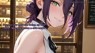 Your bartender Reze has provided you with a special serving (JOI)