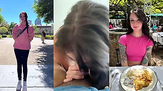 Clara A Beautiful French Girl Performs Her First Ever