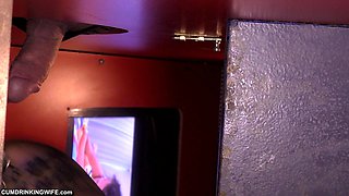 Theater Cum Dump Serves the Entire Audience at the Gloryhole