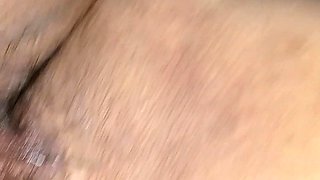 Cuck Paul Jacks Off To Tracey Stoute-Greene's Hairy Pussy