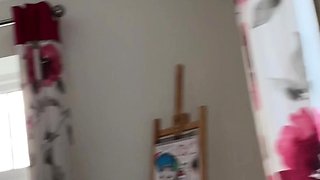 Big Boobed Blonde Masturbates With A Dildo In The Bathroom