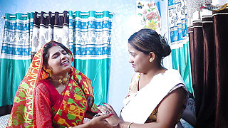 Groom finds his daughter-in-law and wife alone in the house and together Full Movie