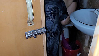 My Stepsister Was Taking a Shower with the Door Open and I Was Peeking in