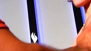 The mature is a big slut with small breasts and brunette fucks provocatively and takes it in her mouth