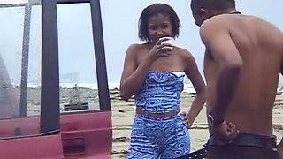 Shameless Jamaican couple!