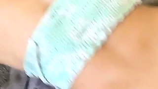 Latina step sister begs for creampie