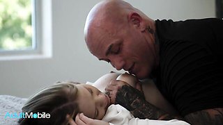 Adult Mobile featuring Derrick Pierce and Coco Lovelock's wet pussy porn