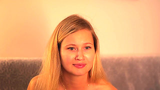 Strap-on and Finger Masturbation with Stella Cardo