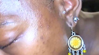 Step Sister practices her blow jobs on my dick