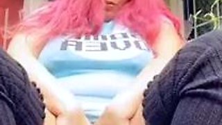 Spreading My Pussy in the Morning