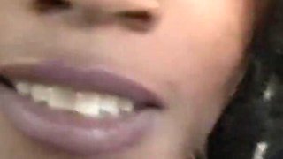 Ebony Kiki gets pounded in POV by Kane outdoor