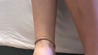 Amateur Foot Fetish Girlfriend Sucks and gives a Footjob