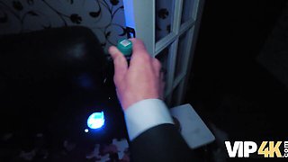 Flirtatious Andrew's hardcore scene