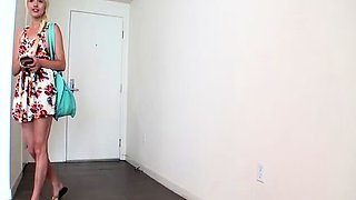 Cute Blonde Teen Solo Orgasm