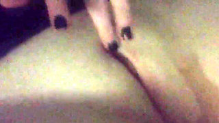 Playing with My Pretty Shaved Pussy