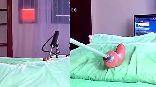 Beautiful Sonya having a horny solo toy masturbation