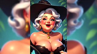 Topless Granny Animation