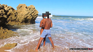 Beach Blow Job