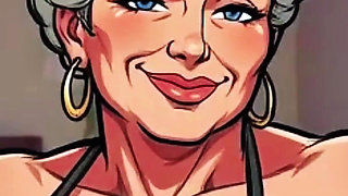 Ai Granny Deep Cleavage Tease Close Ups
