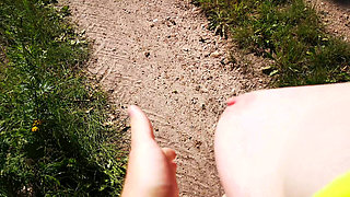 Titslapping on the Run