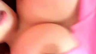 Great Big Boobs On Masturbating Redhead