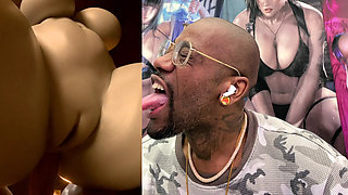 Big Breast Fat Ass Girl Getting Anal Fucked with Her Huge Bald Ass Pussy Exposed, Beautiful Bald Pussy Babe Getting Backshots