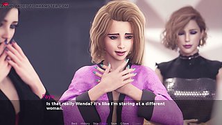 Young teen enjoys a solo session in a fantasy world